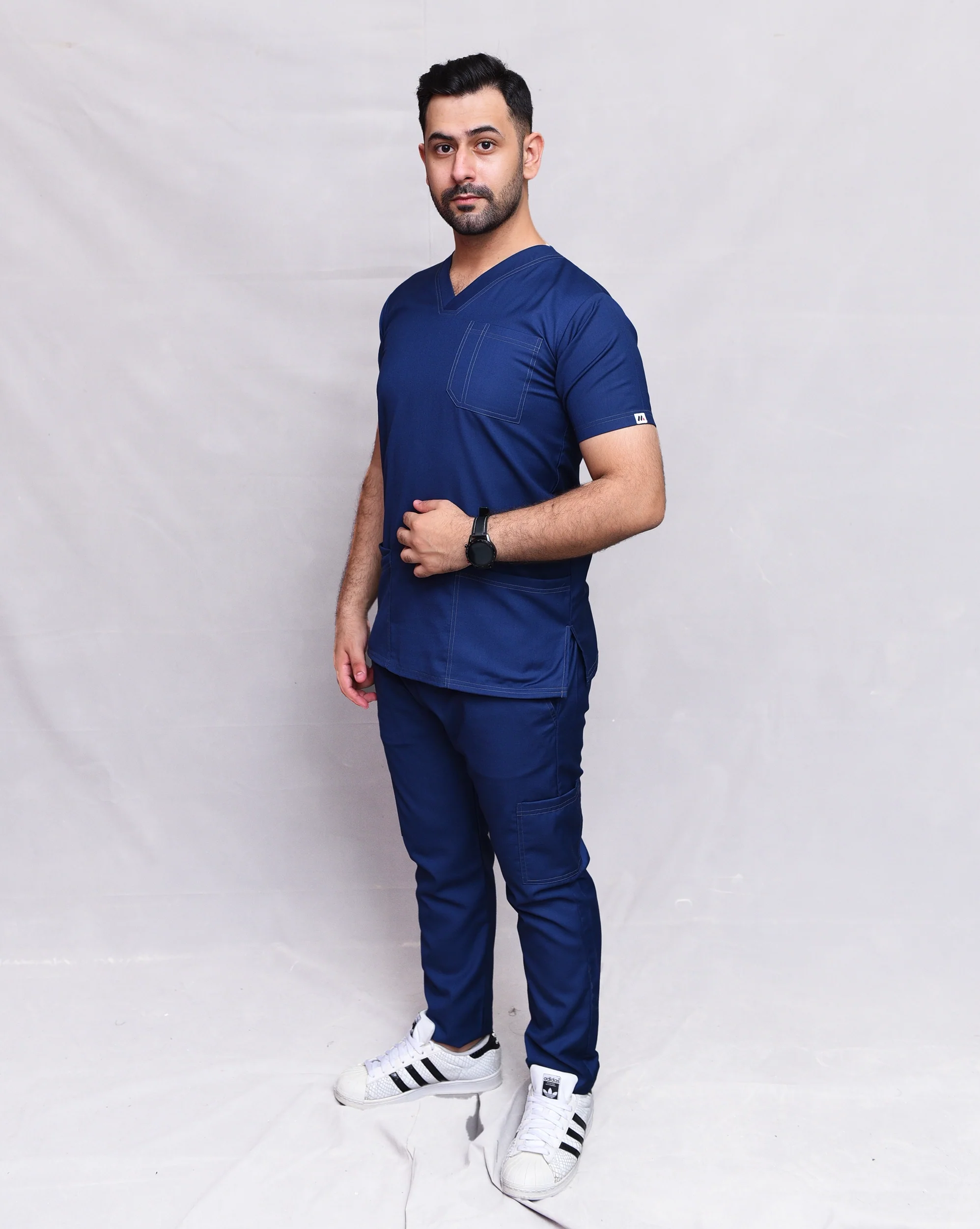 Double Stitch Unisex Scrubs - Image 16