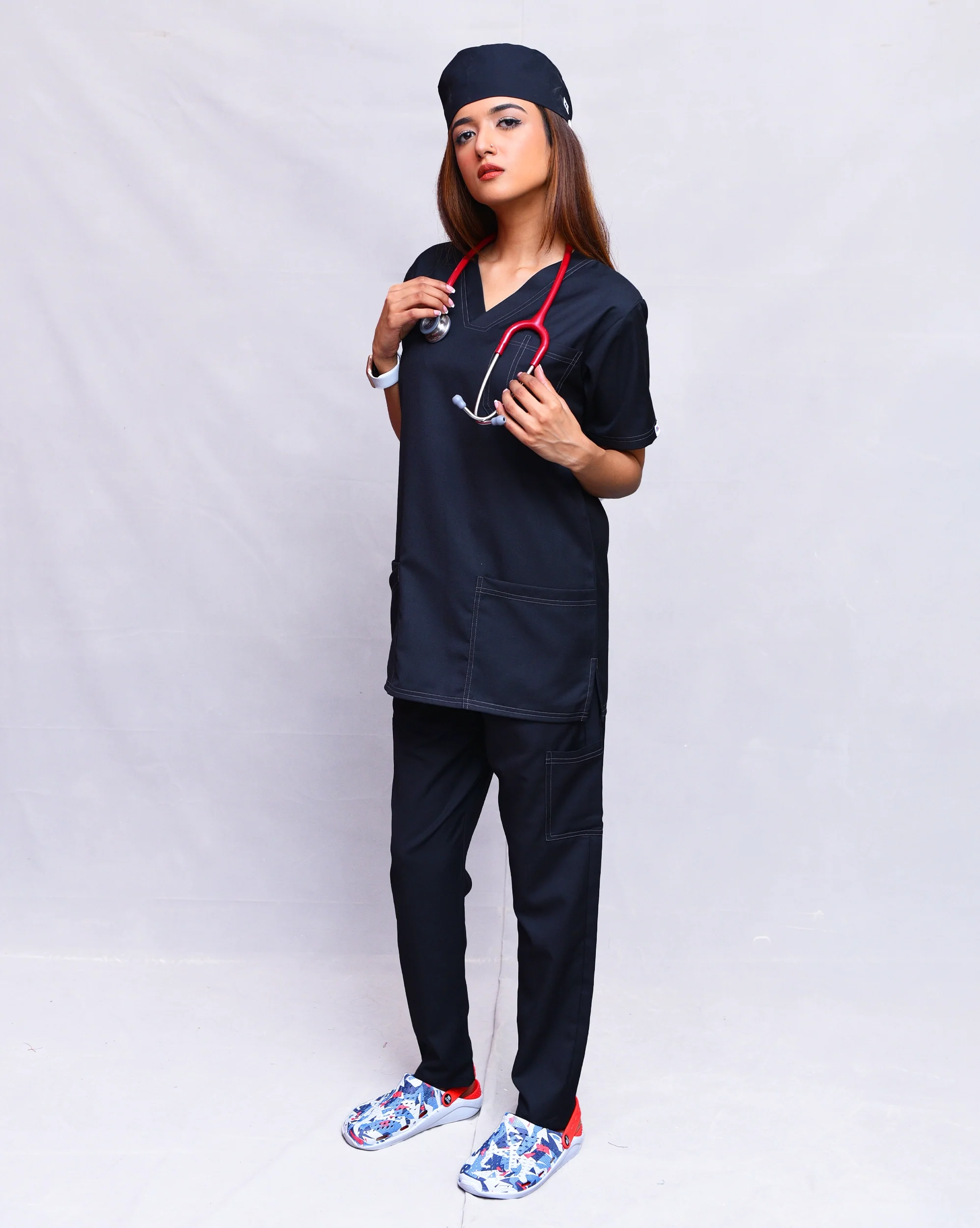 Double Stitch Unisex Scrubs - Image 20