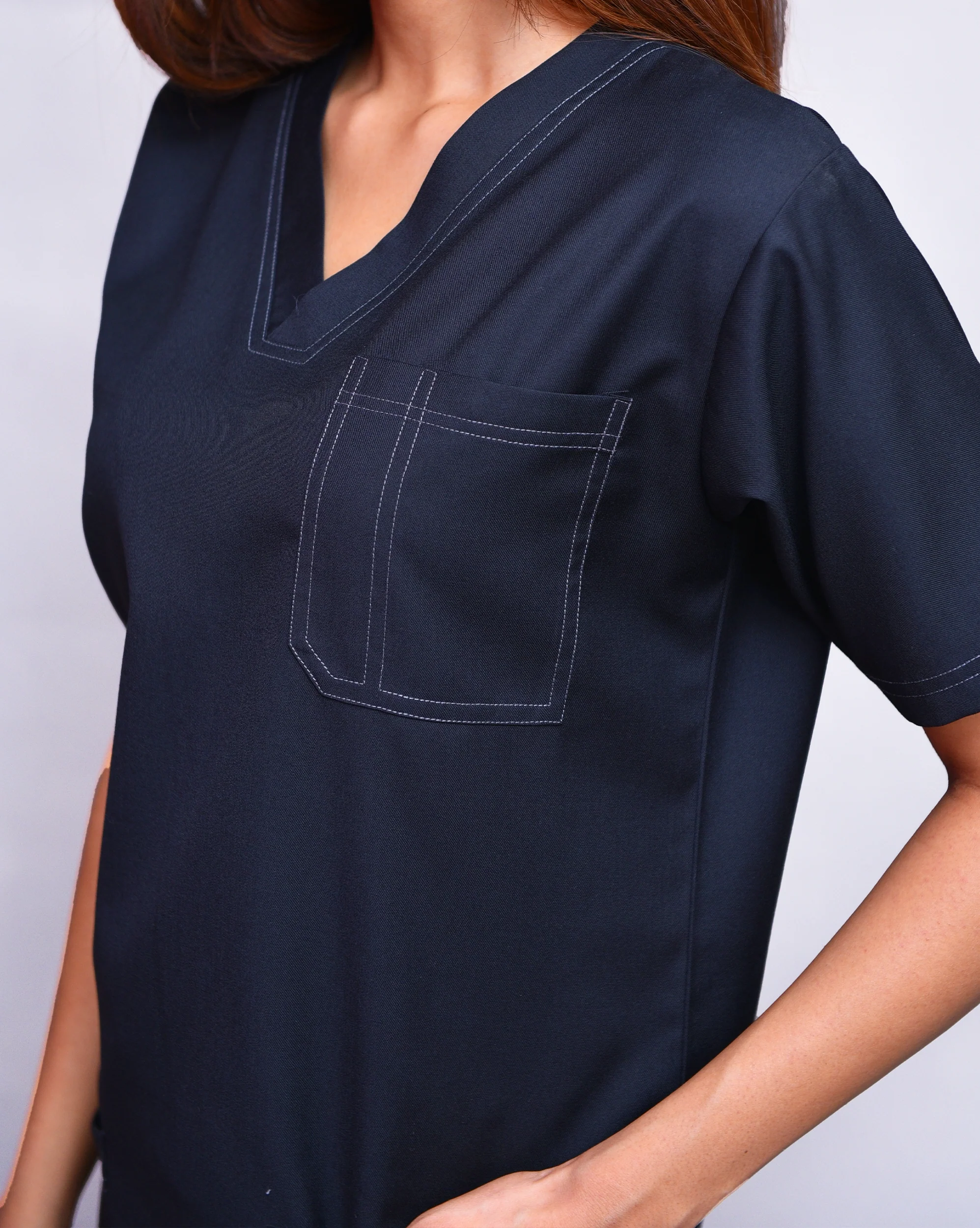 Double Stitch Unisex Scrubs - Image 21