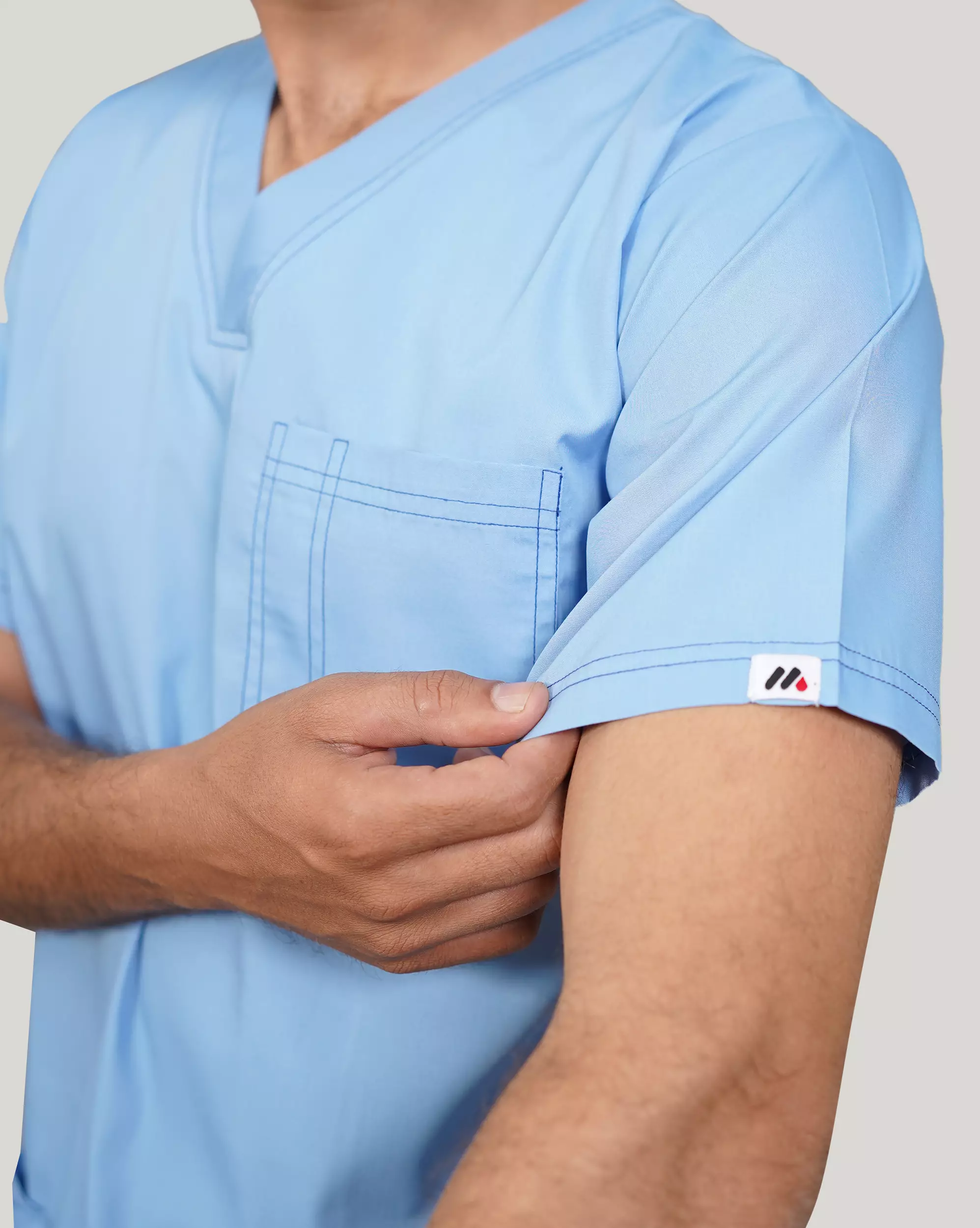 Double Stitch Unisex Scrubs - Image 7