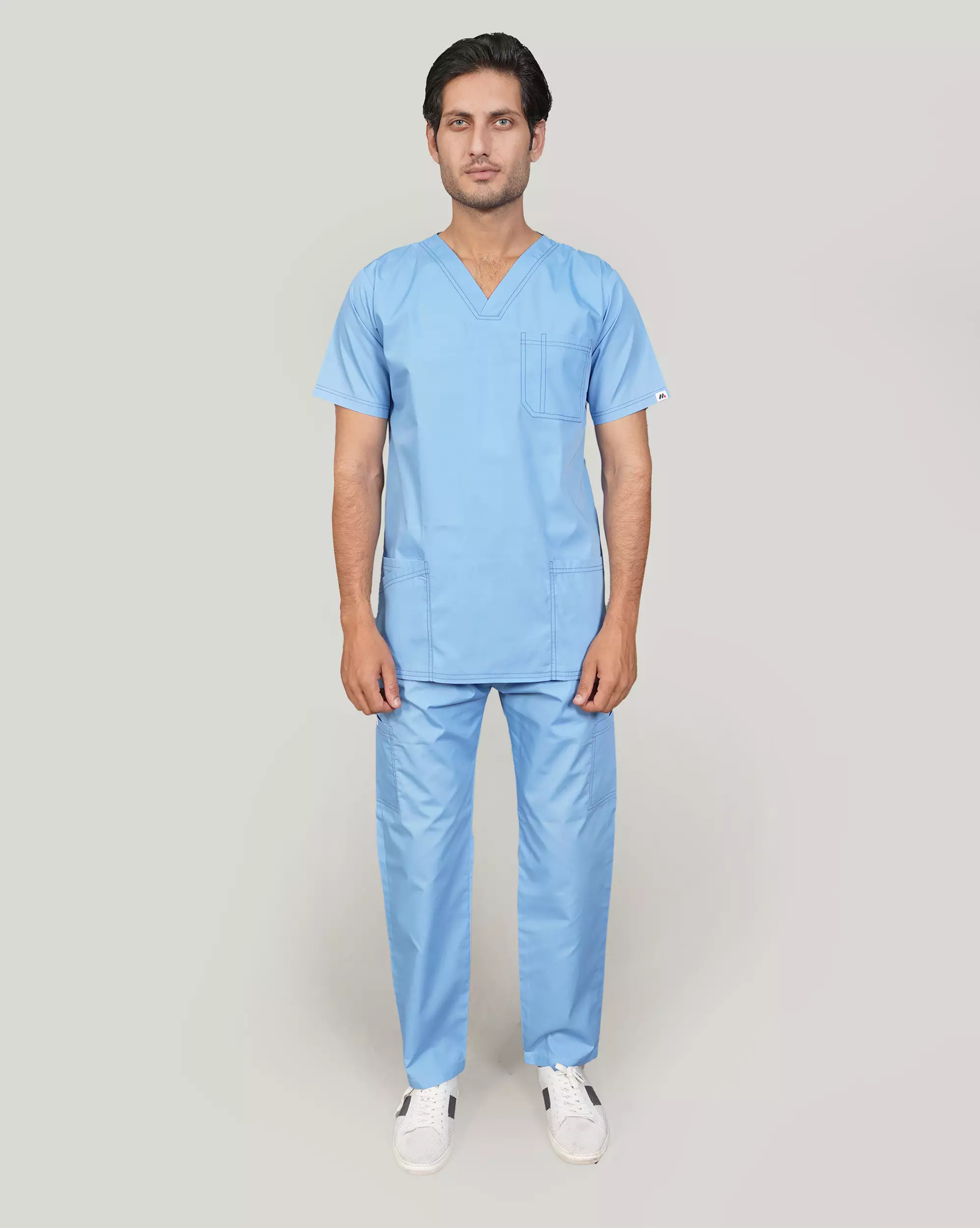 Double Stitch Unisex Scrubs - Image 8