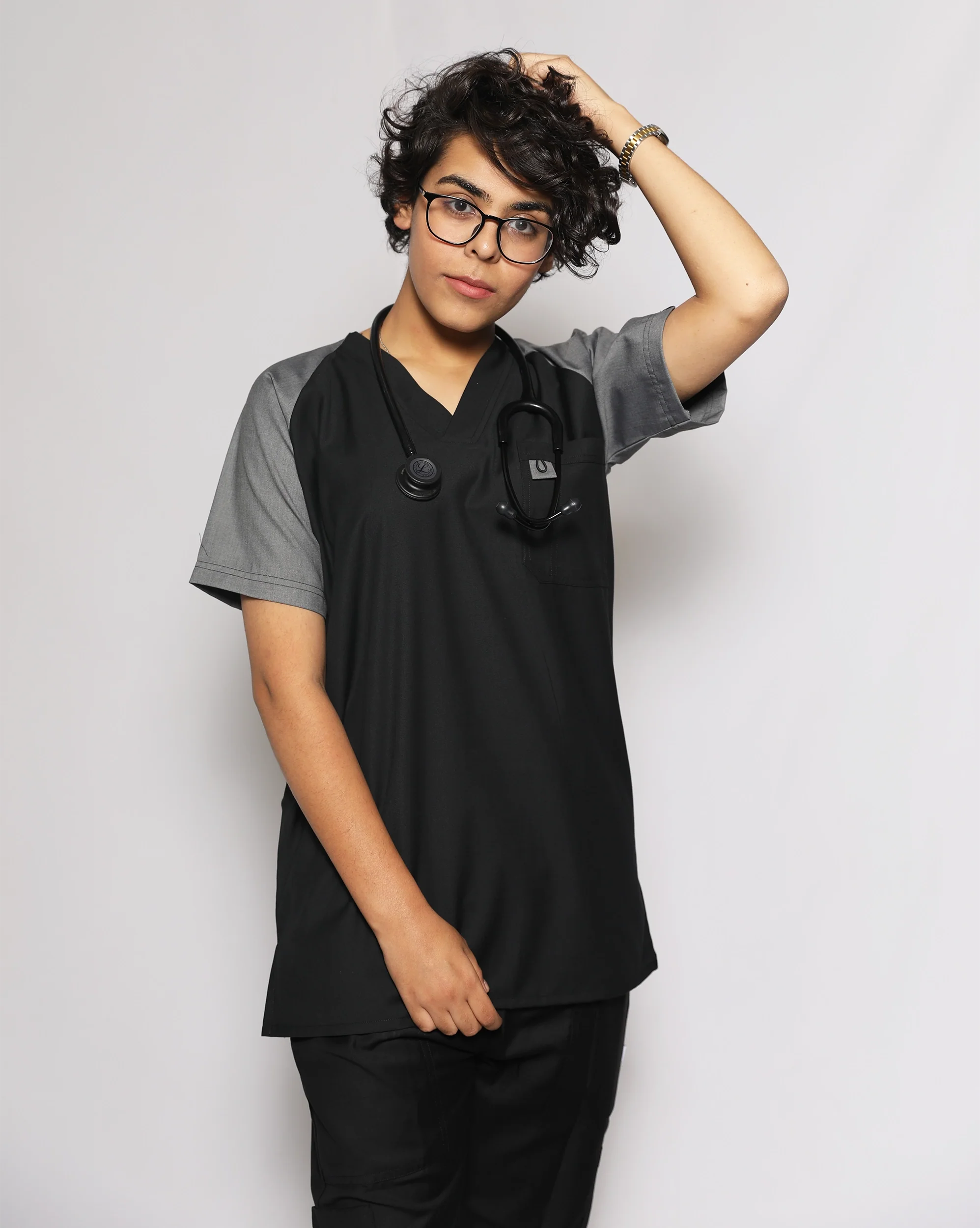 Graphite Unisex Medical Scrubs - Image 16