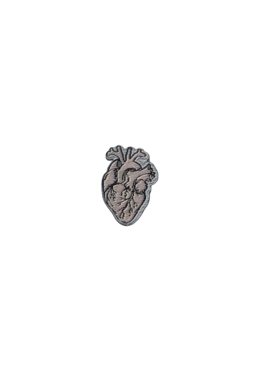 Heart Embroidered Patch
